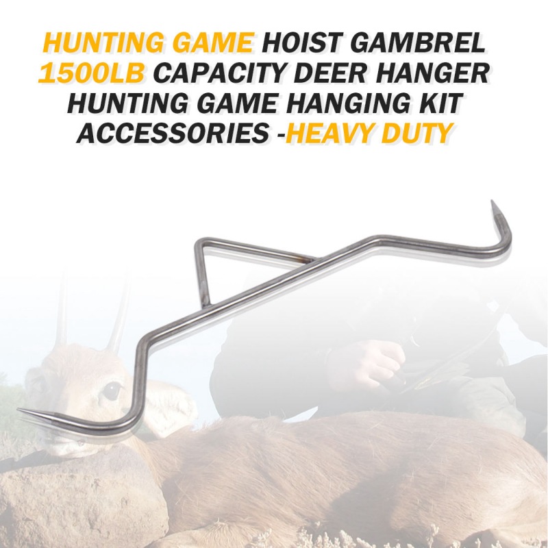 Gambrel Hook For Tripod Game Hoist