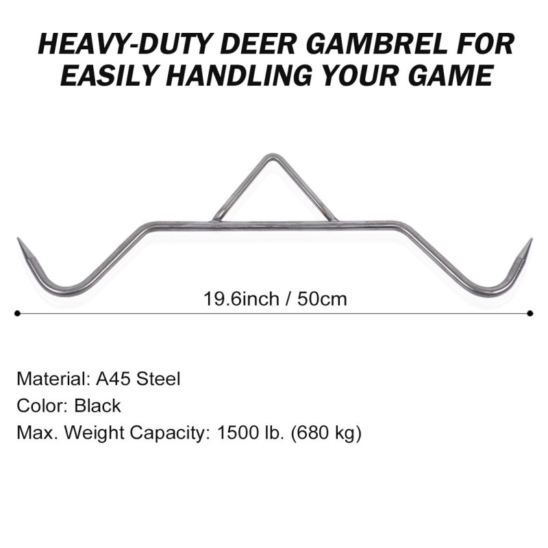 Gambrel Hook For Tripod Game Hoist