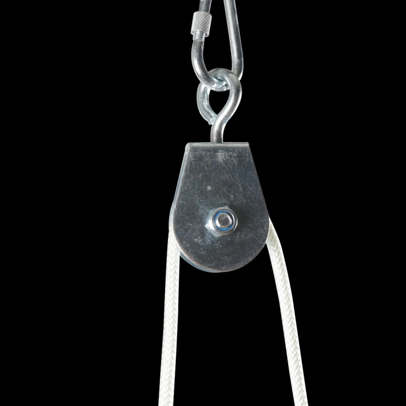 Hunting Game Pulley Hoist Lift System(White)