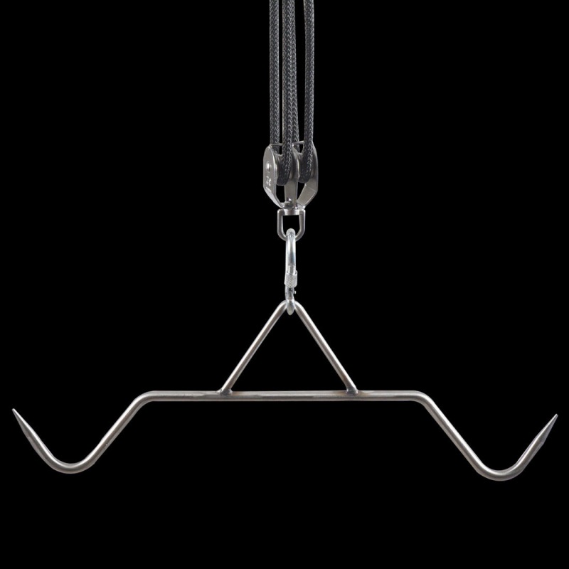 Hunting Game Pulley Hoist Lift System(Black)