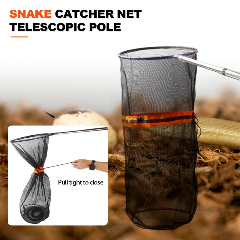 New Snake Catcher Net(Extendable & Detachable)
