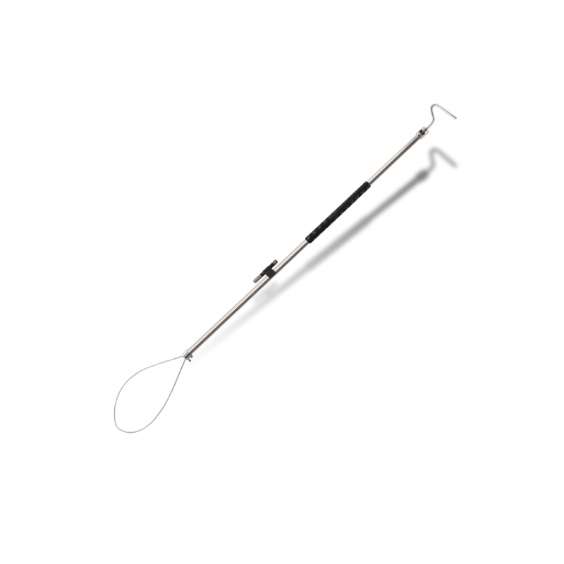 Dog Catch Pole(Black Non-Slip Sheath, LED light)