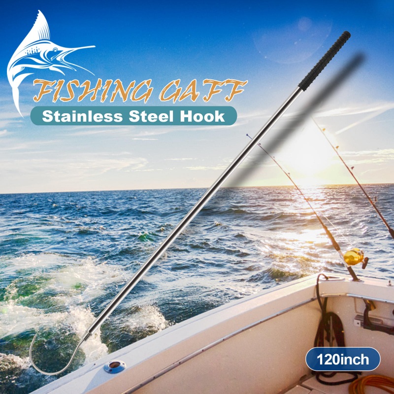 Fishing Gaff(Stainless Steel,long and heavy duty)