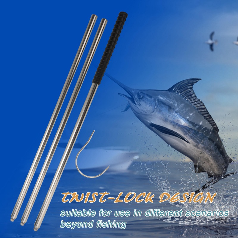 Fishing Gaff(Stainless Steel,long and heavy duty)