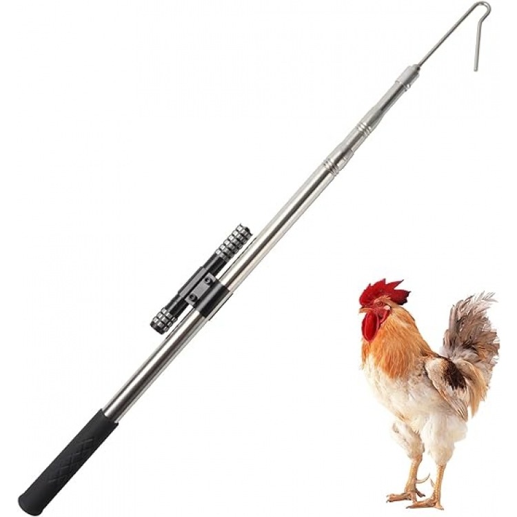 Illuminating Efficiency: The Extendable Chicken Hook with LED Light for Chicken Leg Handling and Inspection