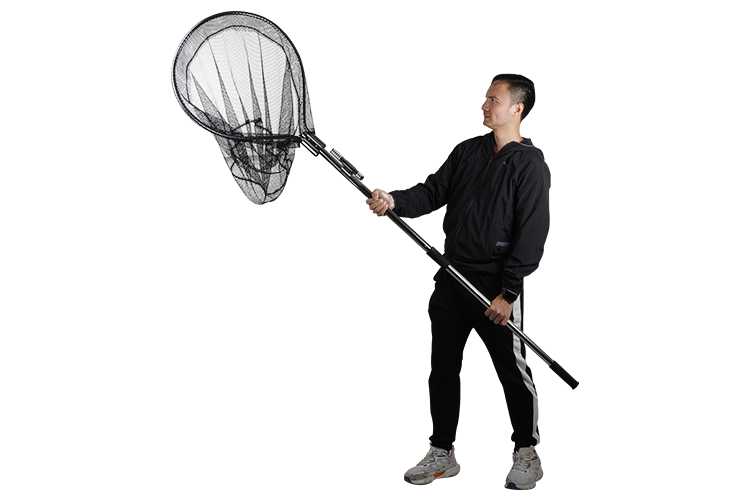 Heavy-Duty Dog Catch Net Pole and Wildlife Control Tool - Versatile for Various Animals and Wildlife