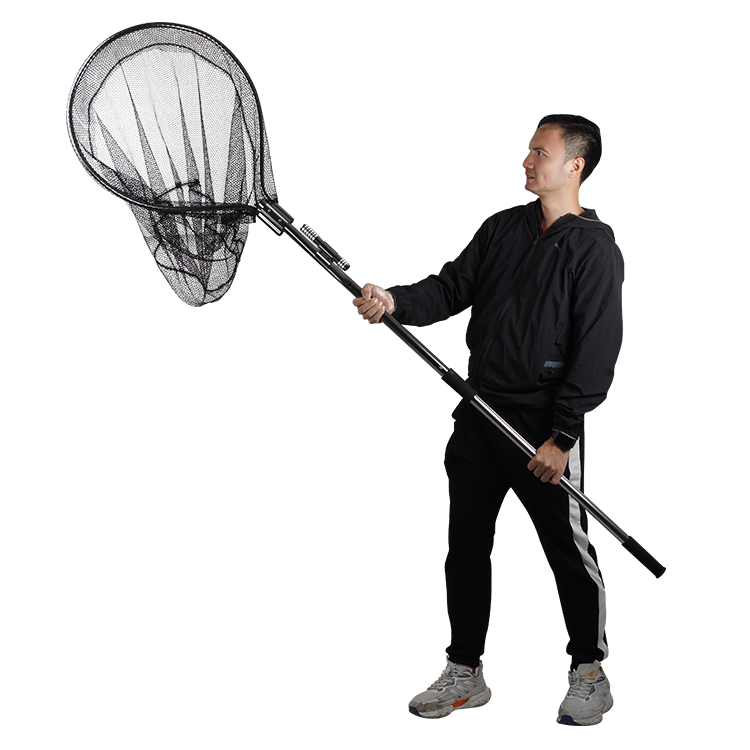 Heavy-Duty Dog Catch Net Pole and Wildlife Control Tool
