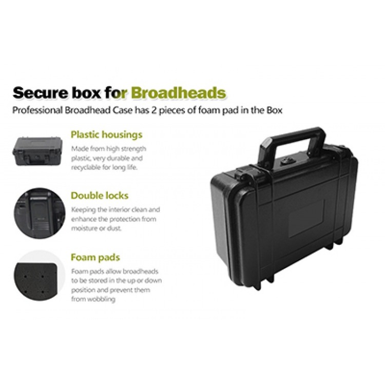 Unleash the Power of the Broadhead Box – Your Premier Broadhead Case and Organizer