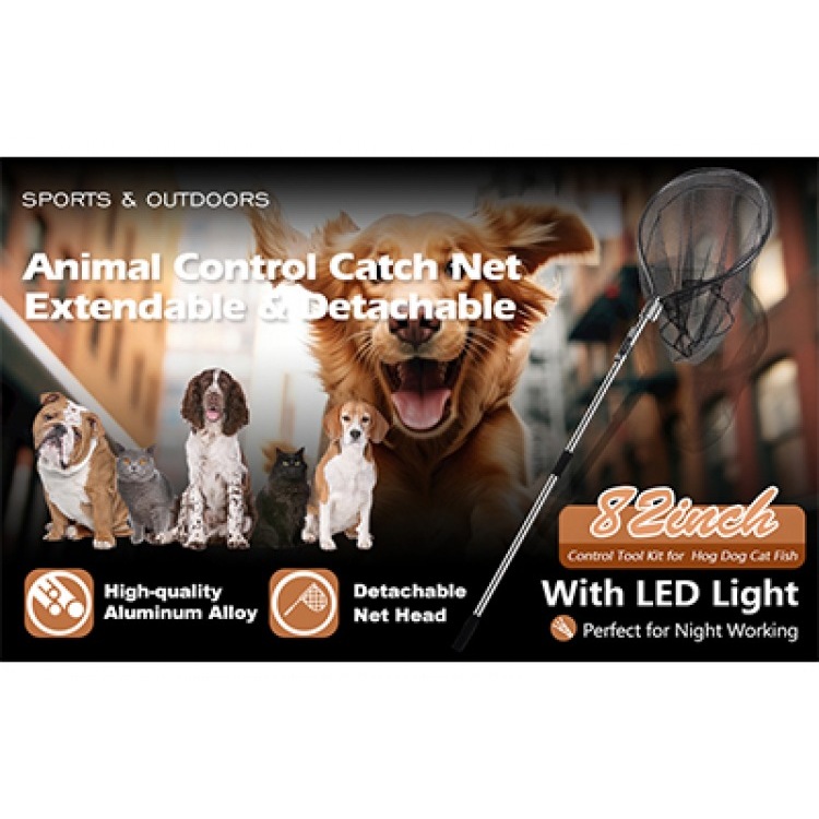 Master Wildlife Control with the Sturdy Large Animal Catch Net