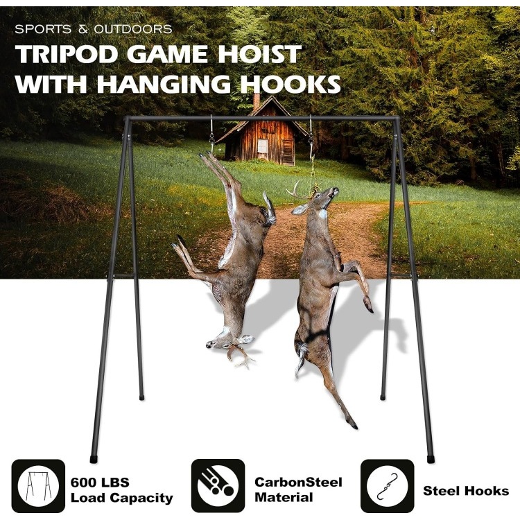 Enhance Your Hunting Expedition with the Versatile Deer Skinning Rack