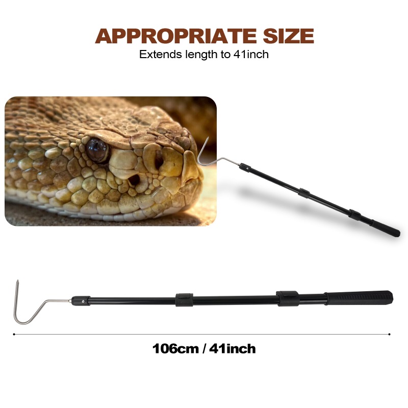 Snake Catcher Hook Stick Tongs Catch 