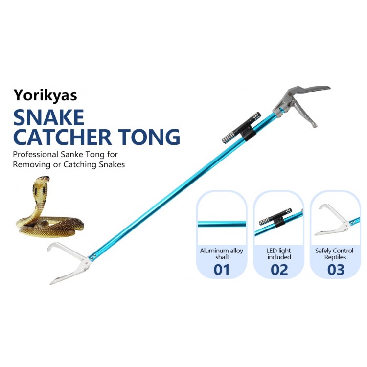 60-Inch Snake Tongs Grabber: The Ultimate Tool for Safe and Efficient Snake Handling