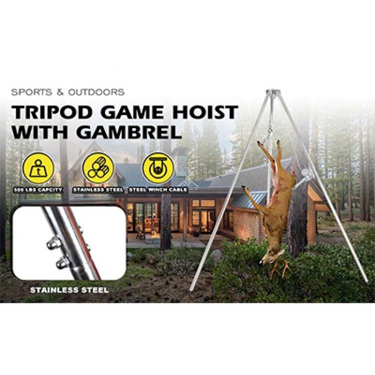 Enhancing the Hunting Experience with the Tripod Game Hoist
