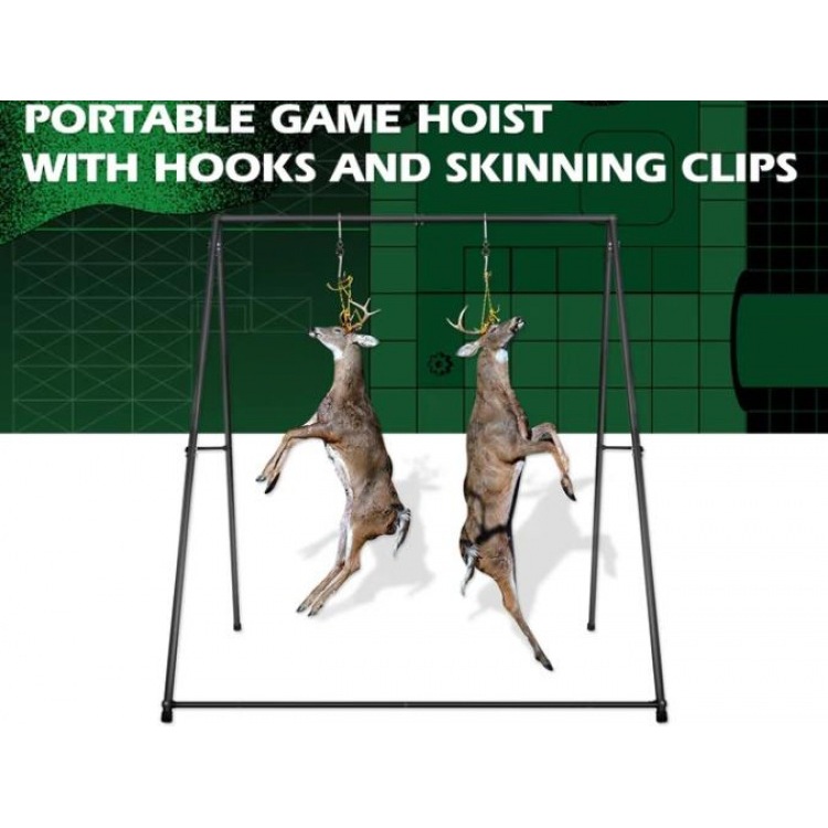Deer Hanging Tripod: A Reliable Deer Hoist for Skinning, Tanning, and Drying